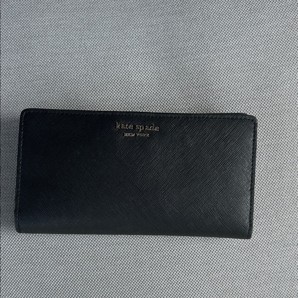 Kate Spade Black Leather Wallet